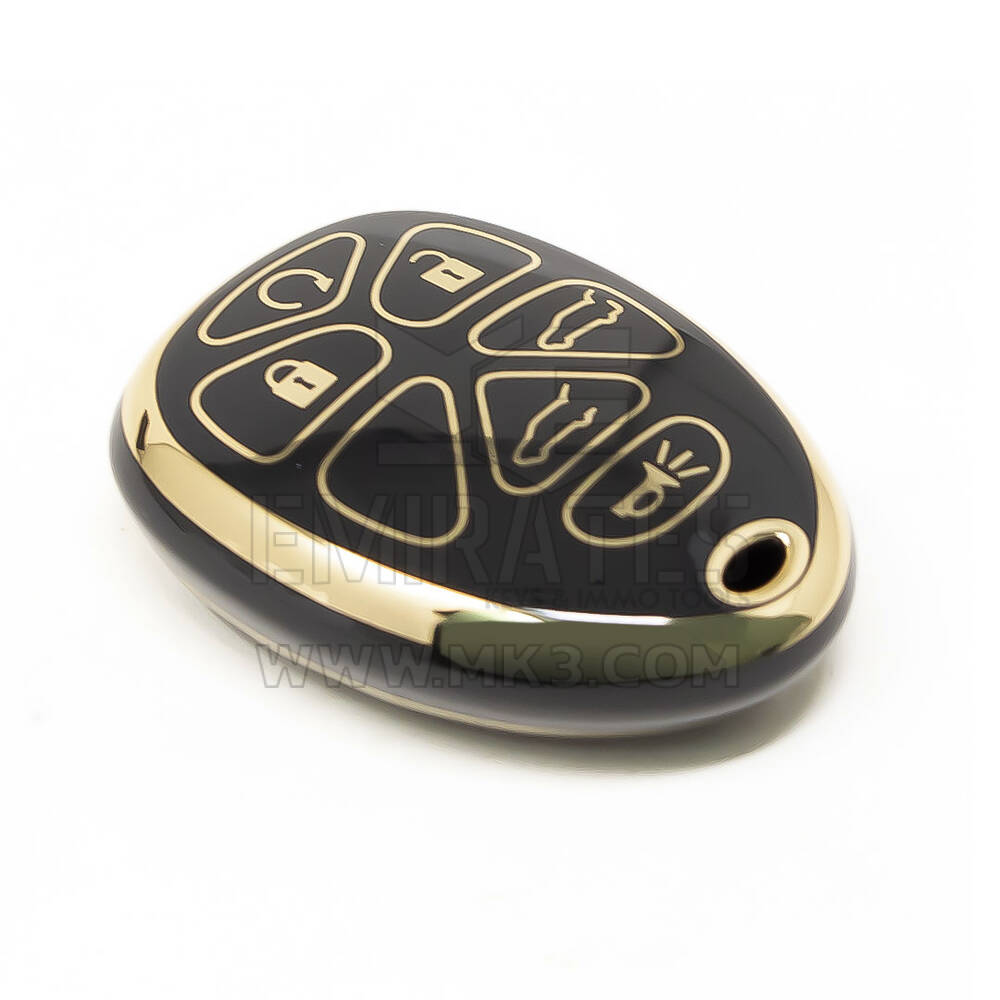 Nueva cubierta Nano de alta calidad del mercado de accesorios para llave remota Chevrolet 6 botones Color negro CRL-F11J6 | Cayos de los Emiratos
