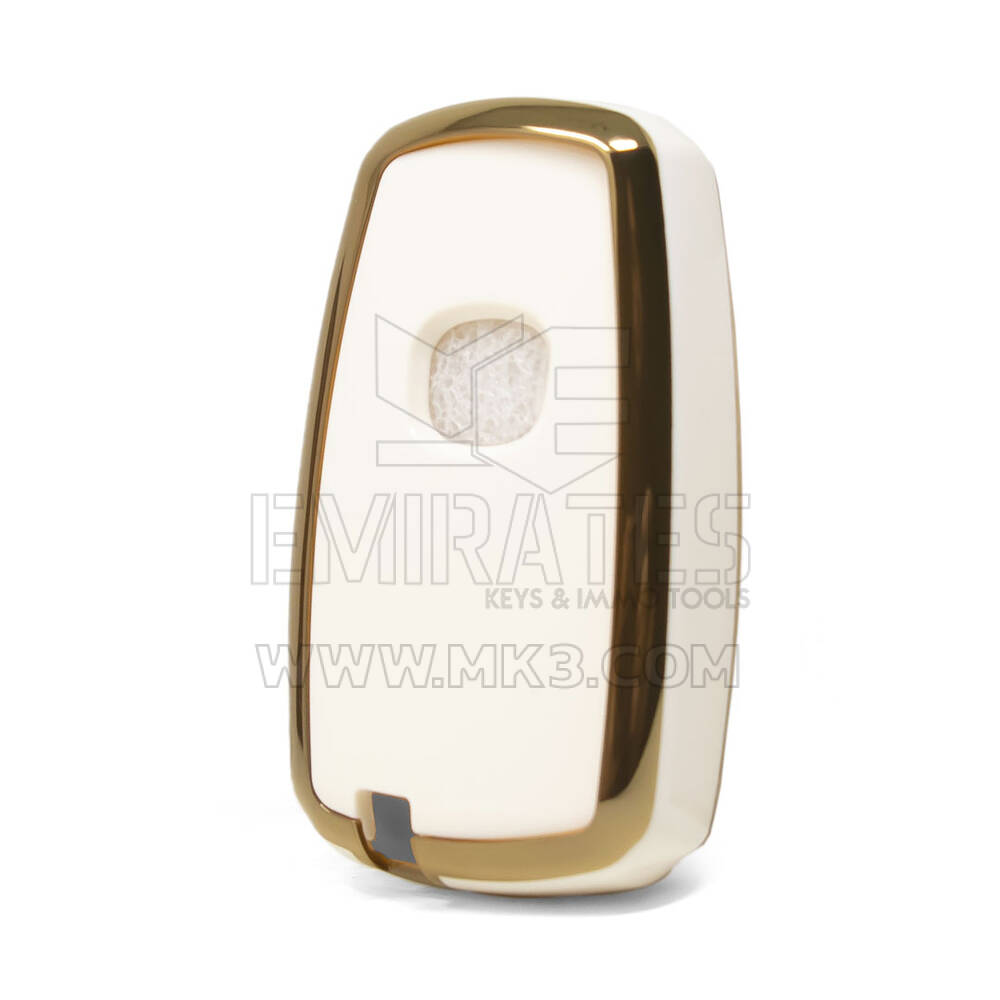 Capa Nano para Chave Remota Changan 3 Botões Branco CA-A11J | MK3