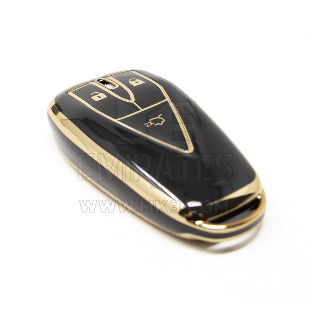 New Aftermarket Nano High Quality Cover For Changan Remote Key 3 Buttons Black Color CA-C11J3 | Emirates Keys