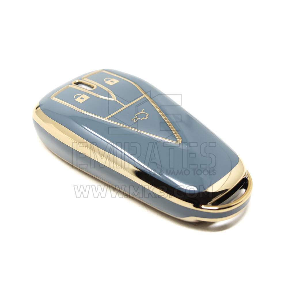 Nueva cubierta Nano de alta calidad del mercado de accesorios para llave remota Changan 3 botones Color gris CA-C11J3 | Cayos de los Emiratos