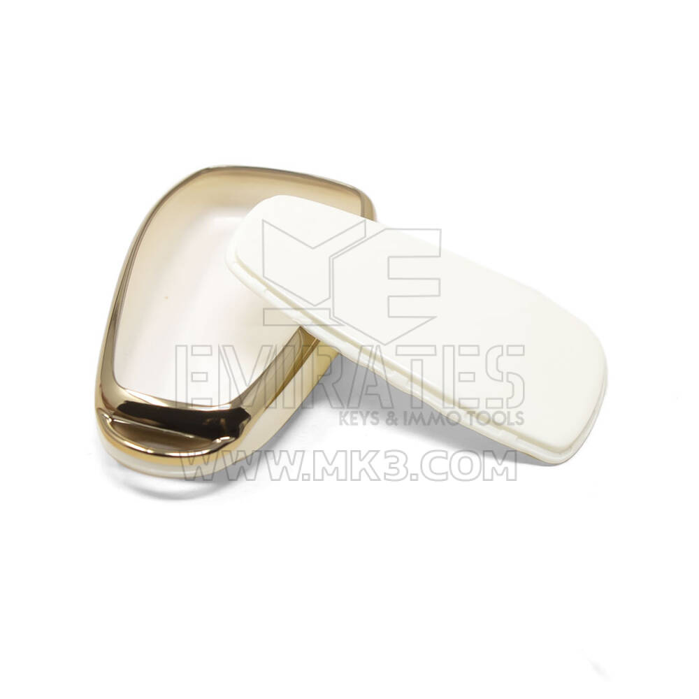 New Aftermarket Nano High Quality Cover For Changan Remote Key 4 Buttons White Color CA-C11J4 | Emirates Keys