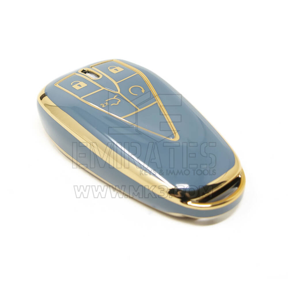 New Aftermarket Nano High Quality Cover For Changan Remote Key 4 Buttons Gray Color CA-C11J4 | Emirates Keys