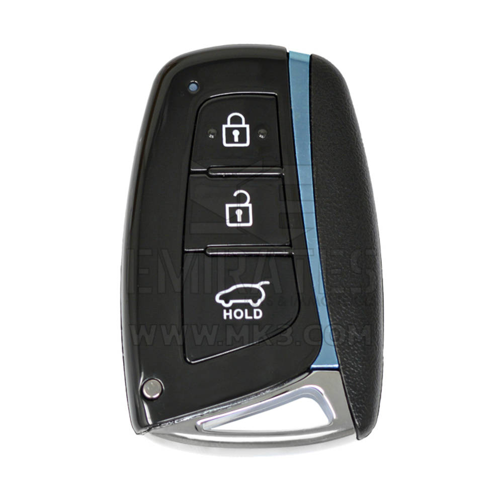 Hyundai Santa Fe Smart Key Shell 3 botões TOY48 Blade