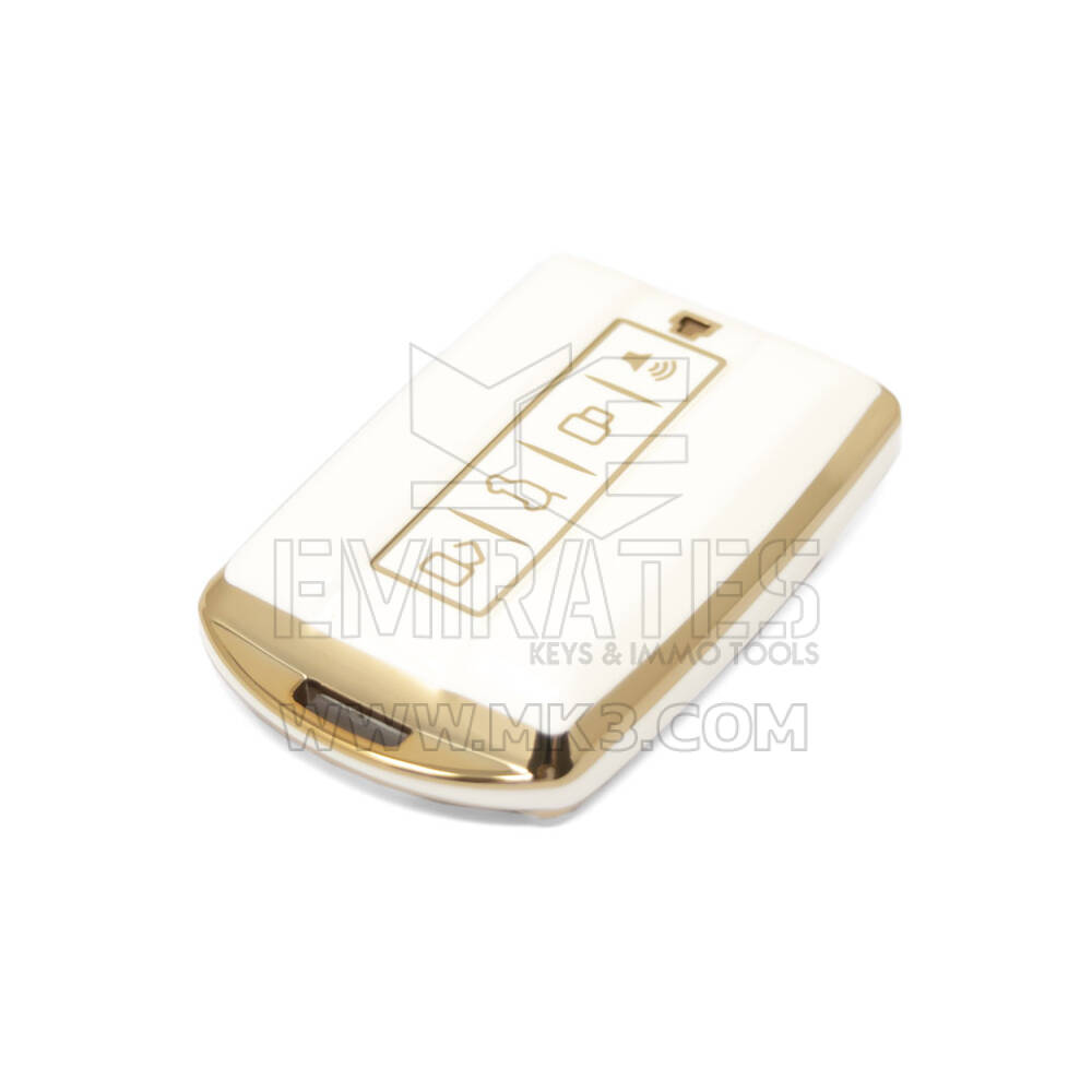 Nova capa de reposição nano de alta qualidade para chave remota Great Wall 4 botões cor branca GW-C11J | Chaves dos Emirados