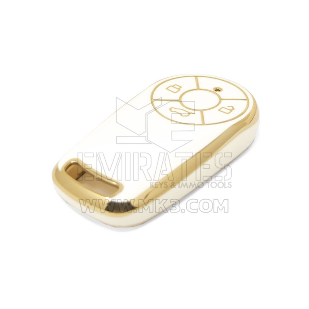 Novo aftermarket nano capa de alta qualidade para chave remota grande parede 4 botões cor branca GW-D11J | Chaves dos Emirados