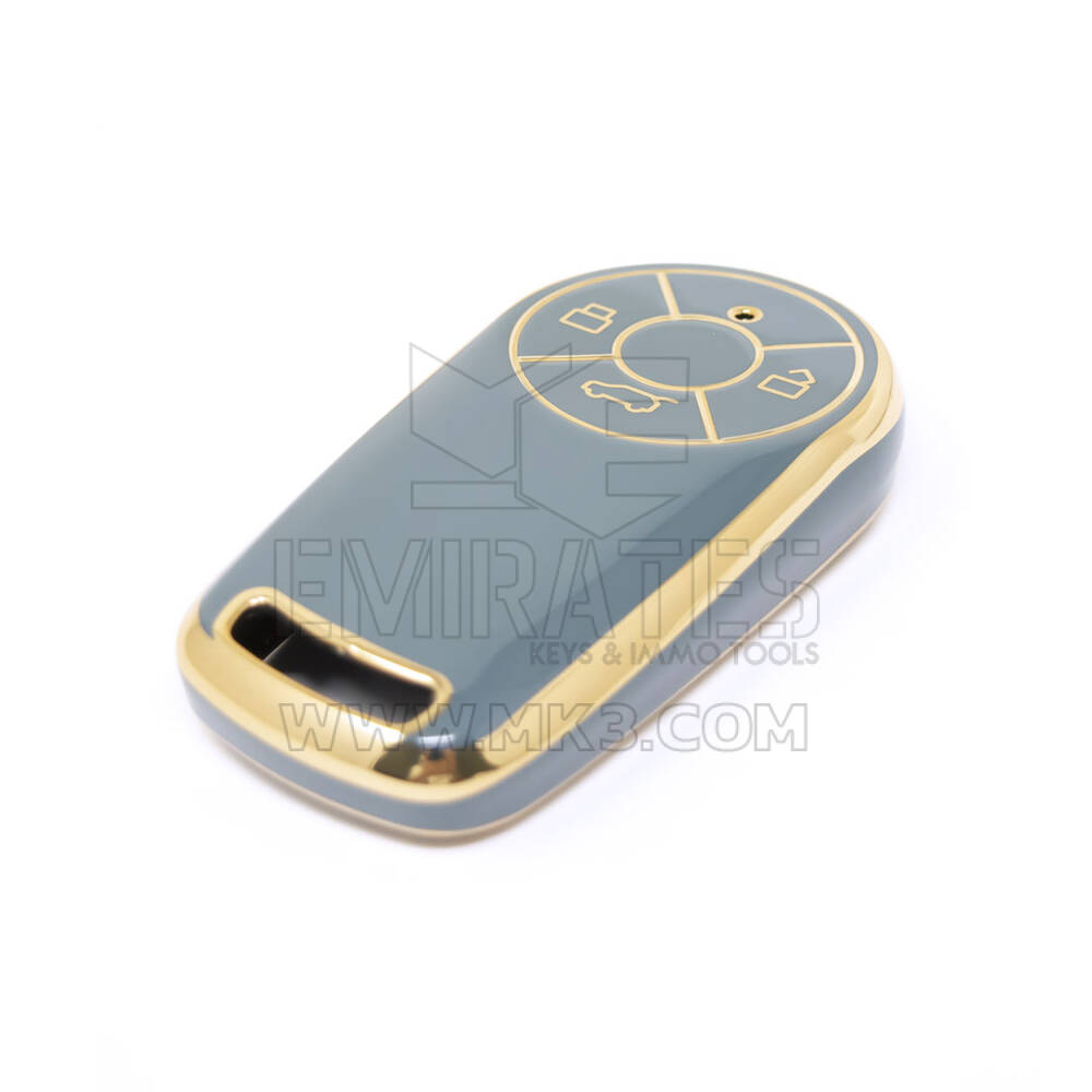 Nuova cover aftermarket Nano di alta qualità per chiave remota Great Wall 4 pulsanti colore grigio GW-D11J | Chiavi degli Emirati