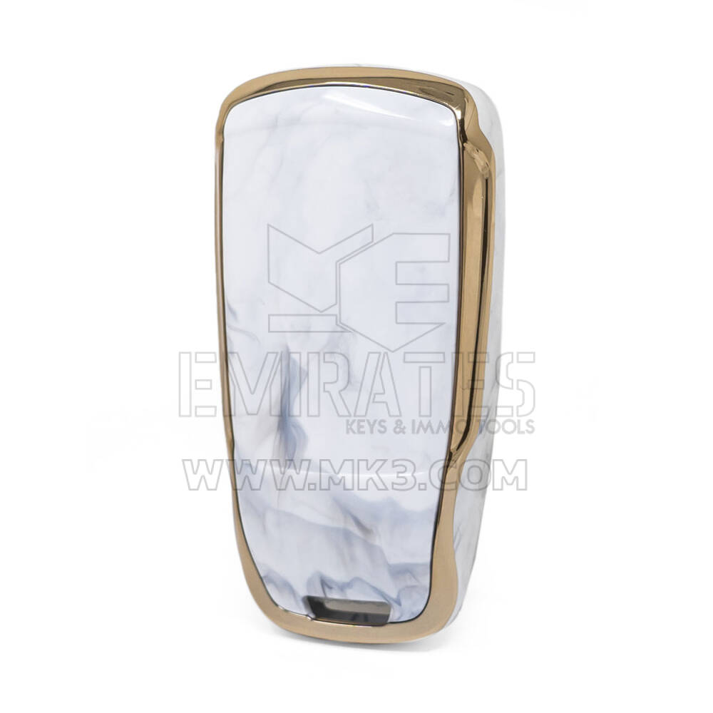 Нано-мраморный чехол для дистанционного ключа Audi 3B, белый Audi-B12J | МК3