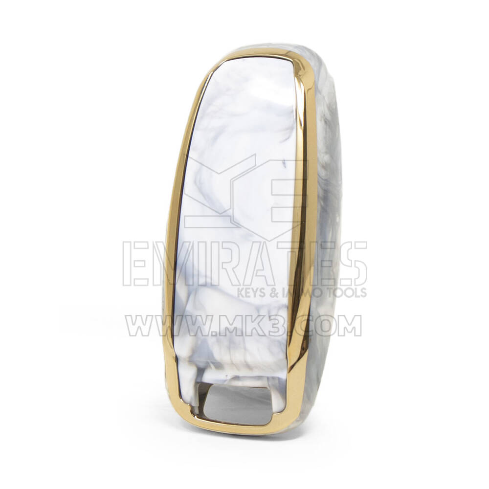 Nano Marble Cover For Audi Remote Key 3B White Audi-D12J | MK3