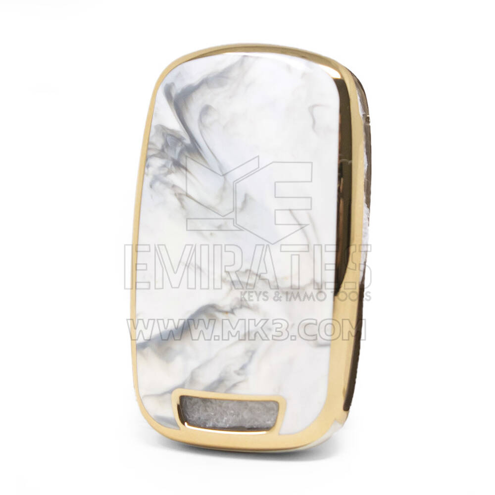 Nano Marble Cover For Baojun Flip Key 3B White BJ-B12J |MK3