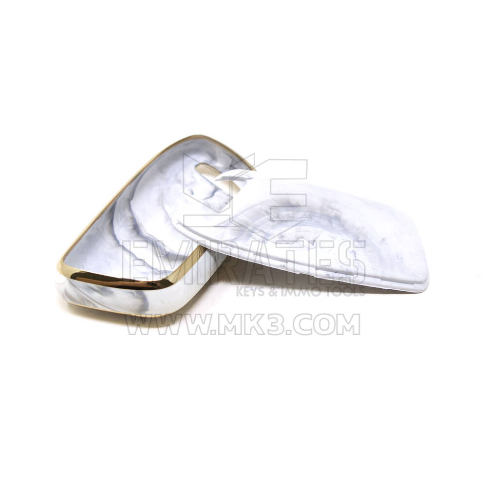 New Aftermarket Nano High Quality Marble Cover For Baojun Remote Key 3 Buttons White Color BJ-C12J | Emirates Keys