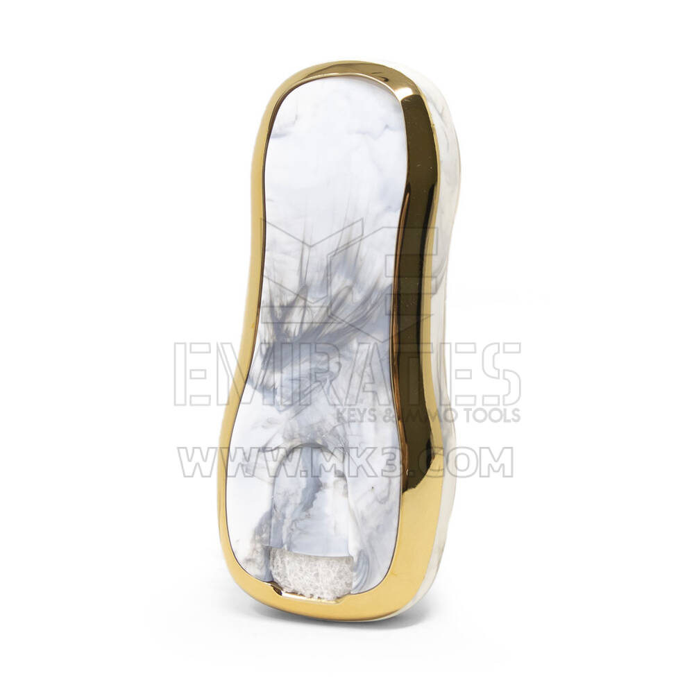 Nano Marble Cover For Porsche Remote Key 3B White PSC-B12J | MK3