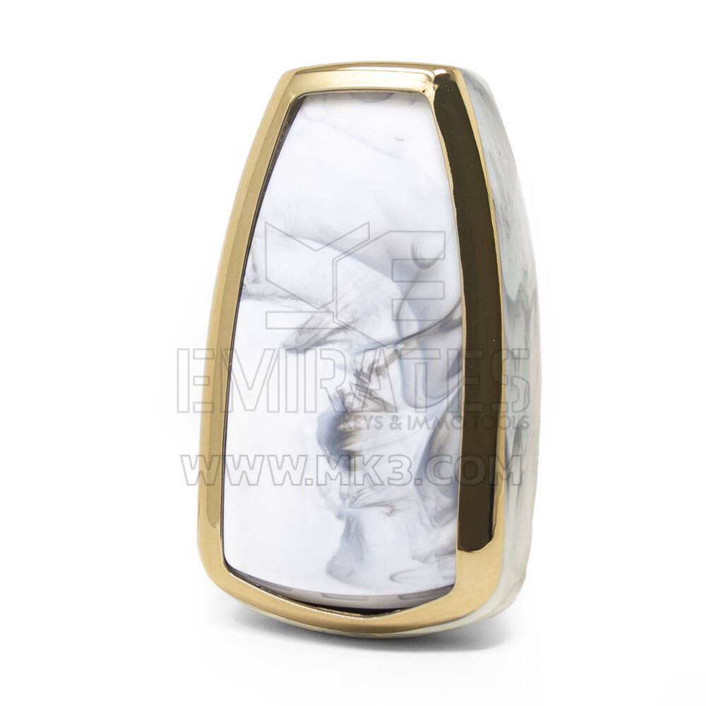 Nano Marble Cover For BAIC Remote Key 4 Buttons White BQ-A12J | MK3