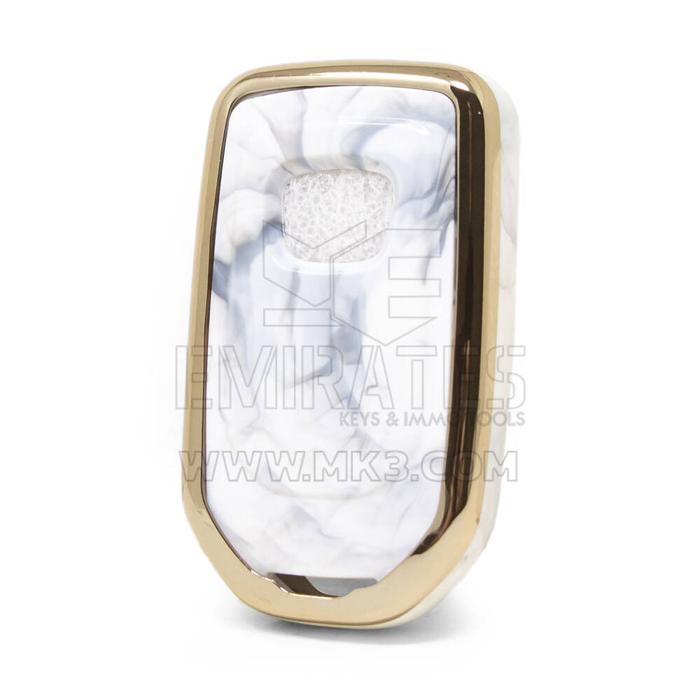 Cubierta Nano Marble para llave remota Honda 3B Blanco HD-A12J3B | MK3