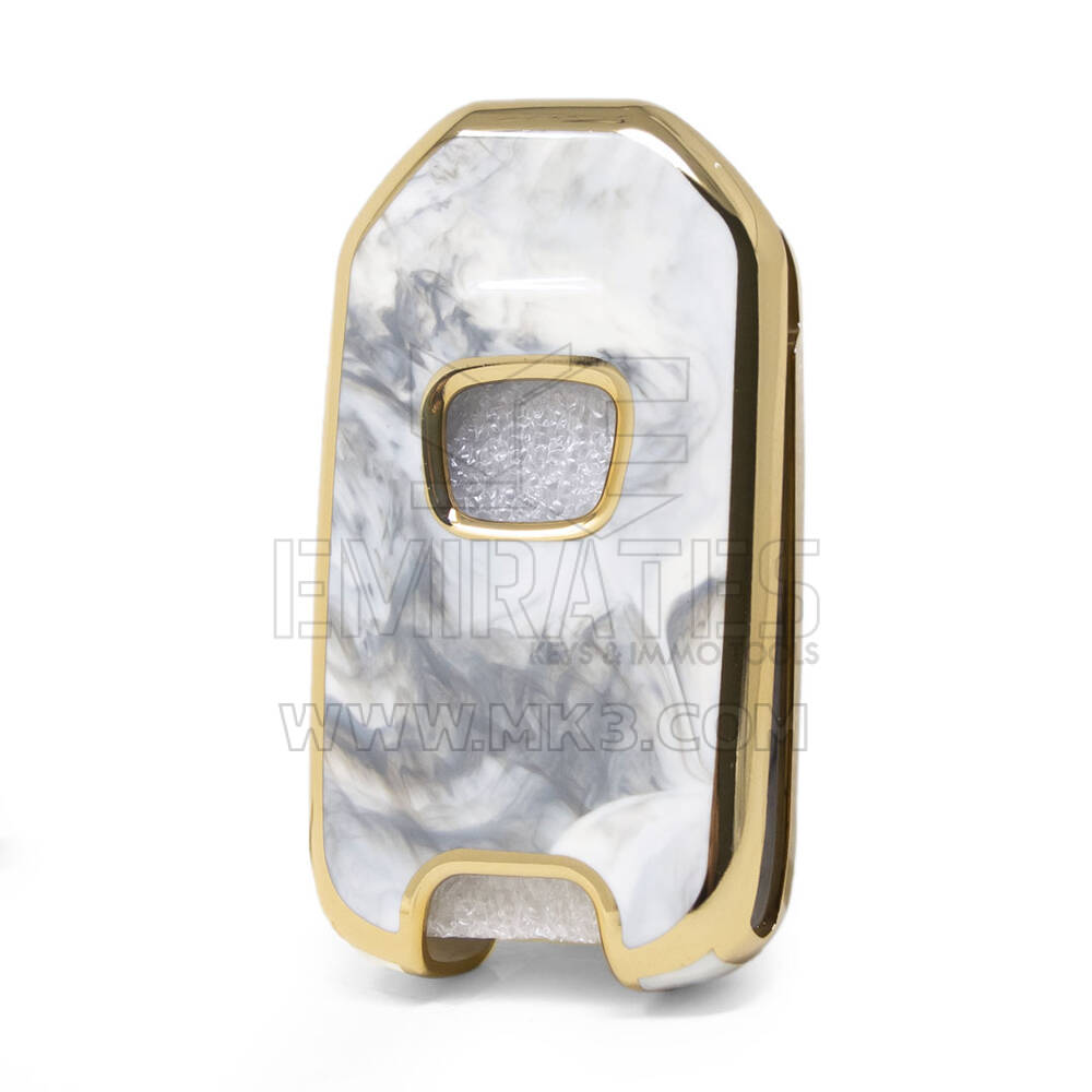 Nano Marble Cover Honda Flip Remote Key 2B White HD-B12J2 | MK3