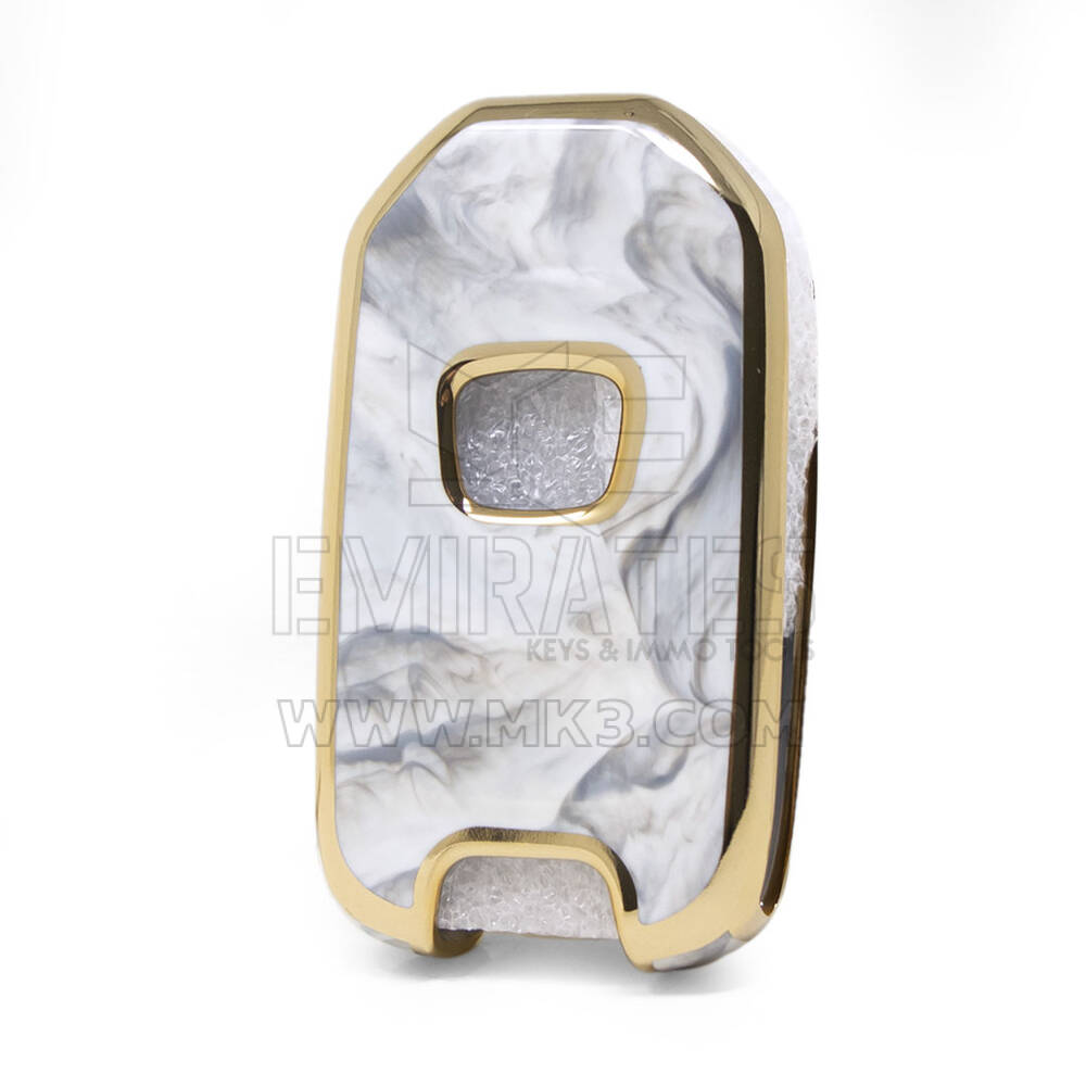 Cover Nano Marble per chiave telecomando Honda Flip 3B bianca HD-B12J3 | MK3