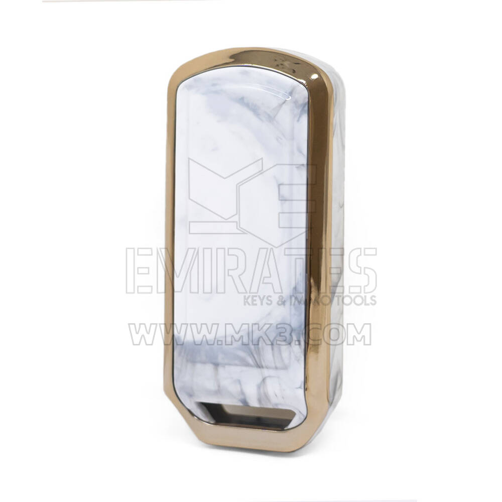 Capa de mármore nano para chave remota Honda 3B branca HD-I12J | MK3