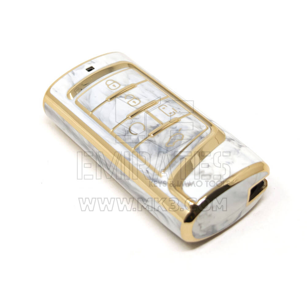 New Aftermarket Nano High Quality Marble Cover For Trumpchi Remote Key 5 Buttons White Color CQ-A12J | Emirates Keys
