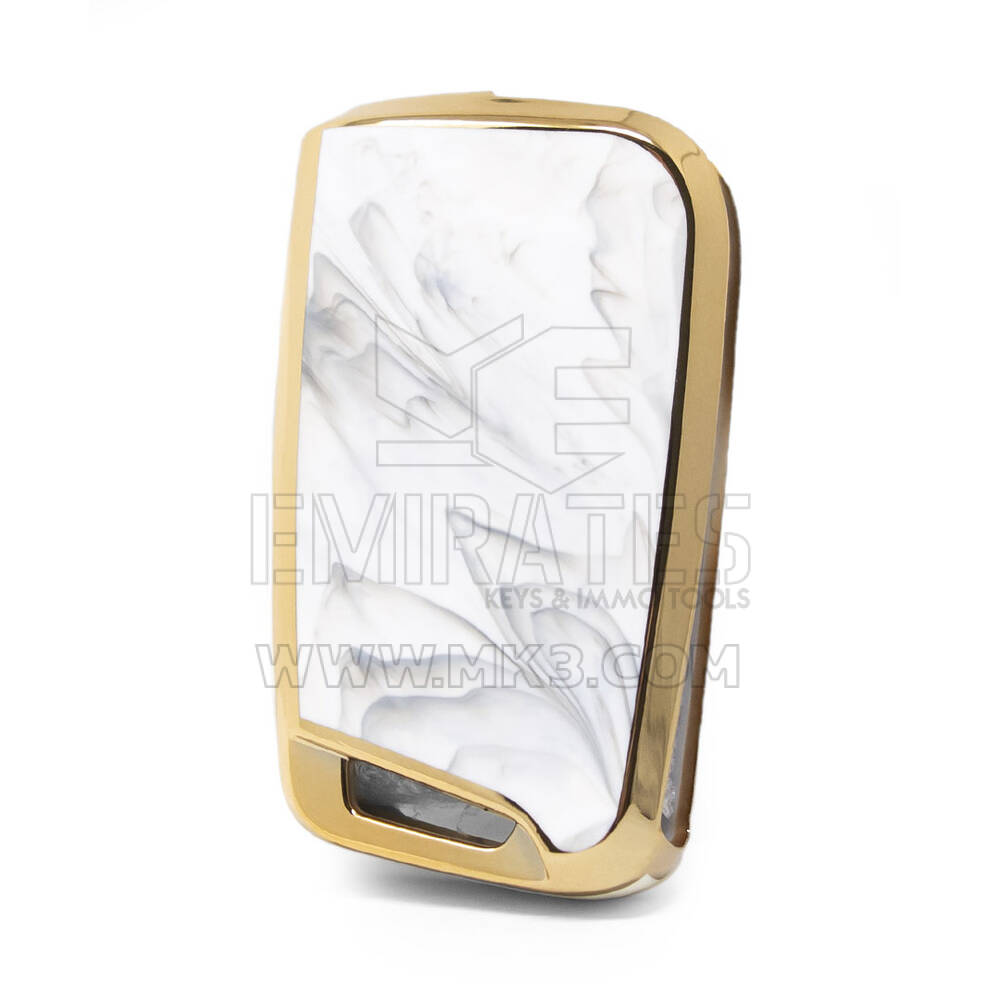 Nano Marble Cover For VW Flip Remote Key 3B White VW-B12J | MK3