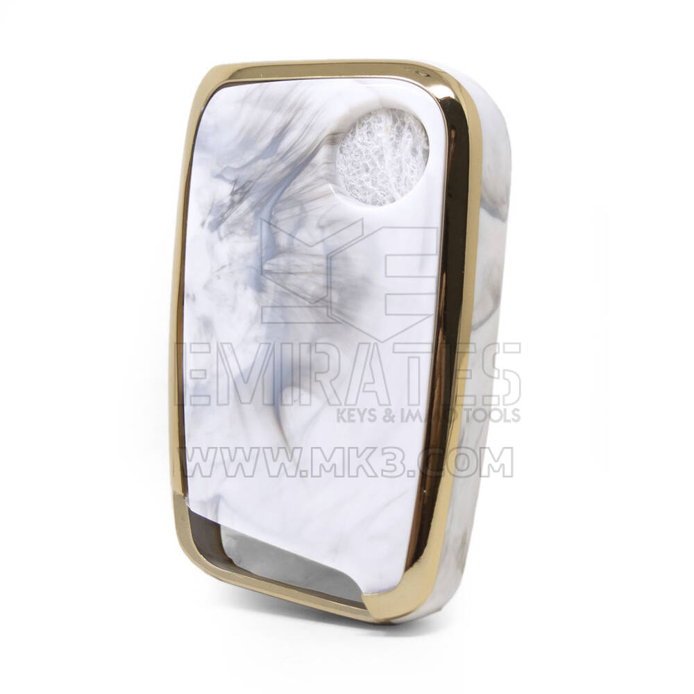 Nano Marble Cover For VW Remote Key 3 Buttons White VW-D12J | MK3