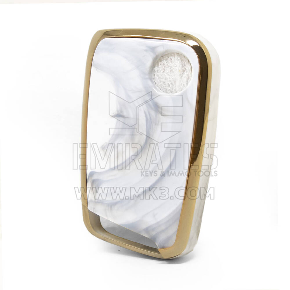 Nano Marble Cover For VW Remote Key 5 Button White VW-D12J5 | MK3