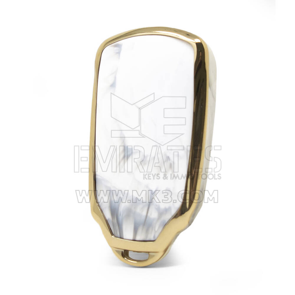 Capa de mármore nano para chave remota Dongfeng 3B branca DF-D12J | MK3
