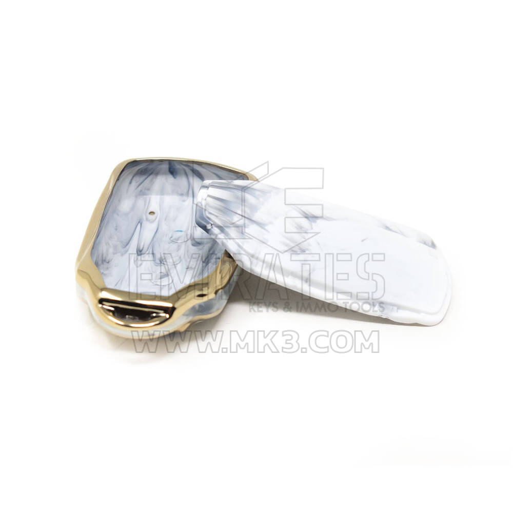 New Aftermarket Nano High Quality Marble Cover For Dongfeng Remote Key 3 Buttons White Color DF-D12J | Emirates Keys