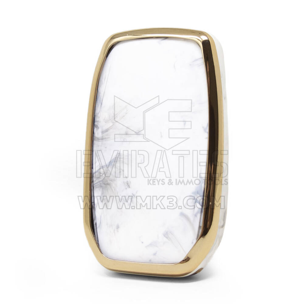 Nano Marble Cover For Toyota Remote Key 3B White TYT-A12J2 | MK3