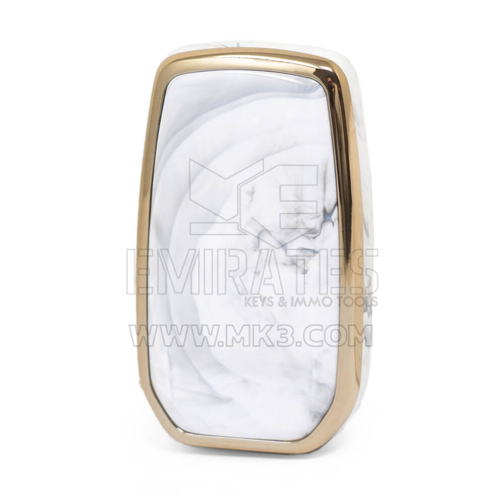 Nano Marble Cover For Toyota Remote Key 2B White TYT-A12J2H | MK3