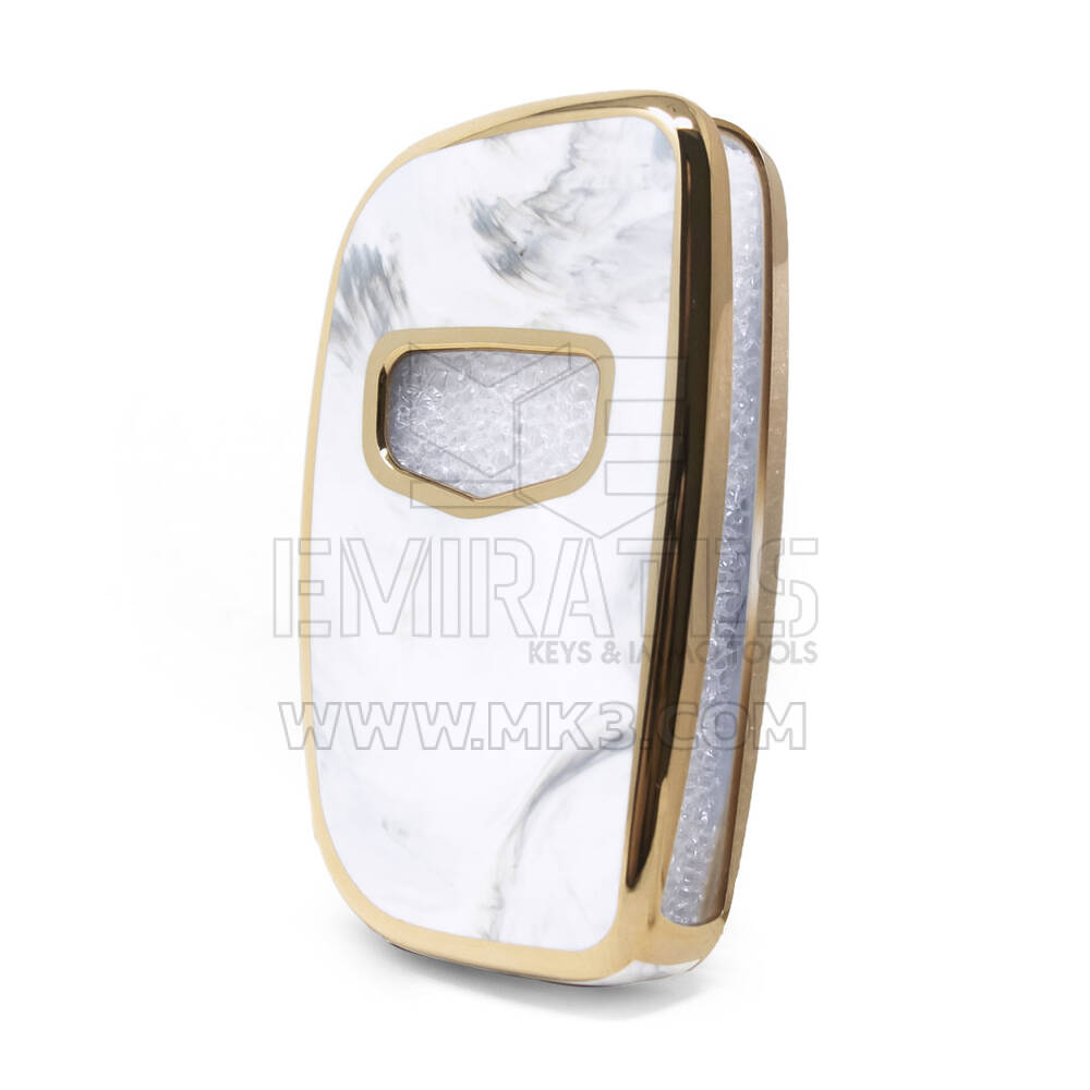 Nano Marble Cover Geely Flip Remote Key 3B White GL-D12J | MK3