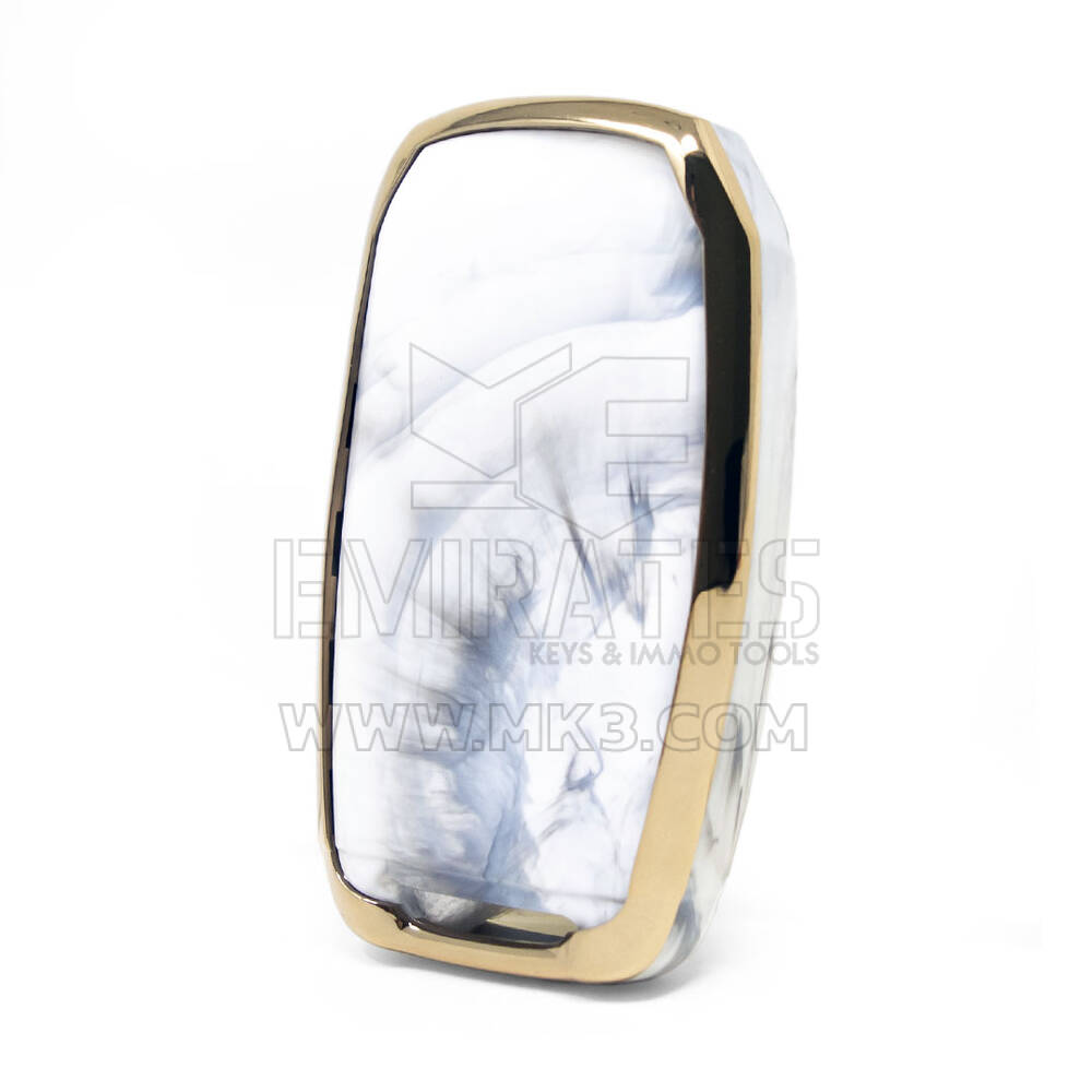 Capa de mármore nano para chave remota Jeep 5B branca Jeep-D12J5 | MK3