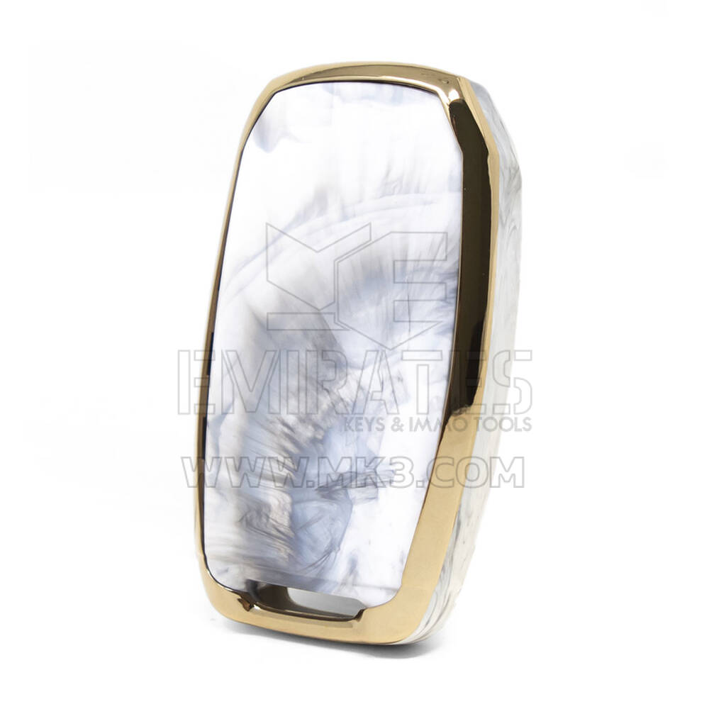 Nano Marble Cover For Jeep Remote Key 6B White Jeep-D12J6 | MK3