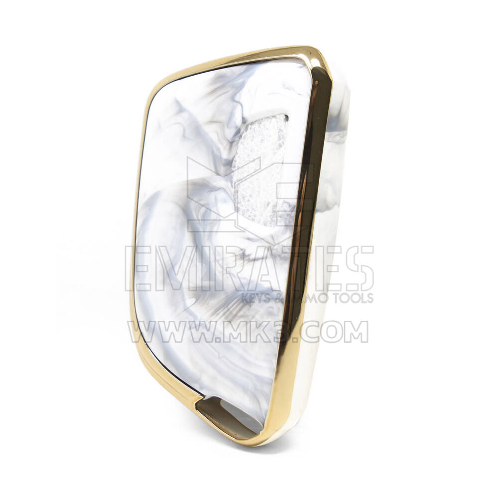 Cover Nano Marble Chiave telecomando Cadillac 5B Bianca CDLC-B12J5 | MK3