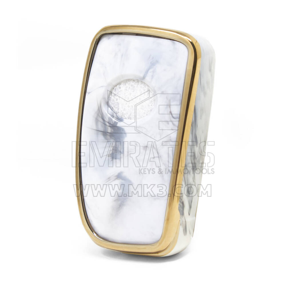 Capa de mármore nano para chave remota Lexus 3B branca LXS-A12J3 | MK3