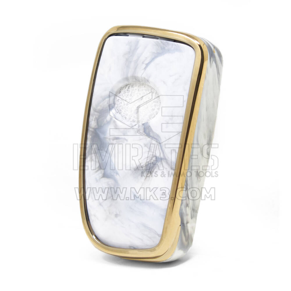 Nano Marble Cover For Lexus Remote Key 4B White LXS-A12J4 | MK3