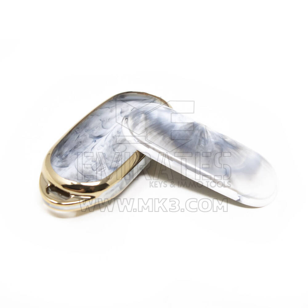 New Aftermarket Nano High Quality Marble Cover For Leapmotor Remote Key 3 Buttons White Color LP-A12J | Emirates Keys