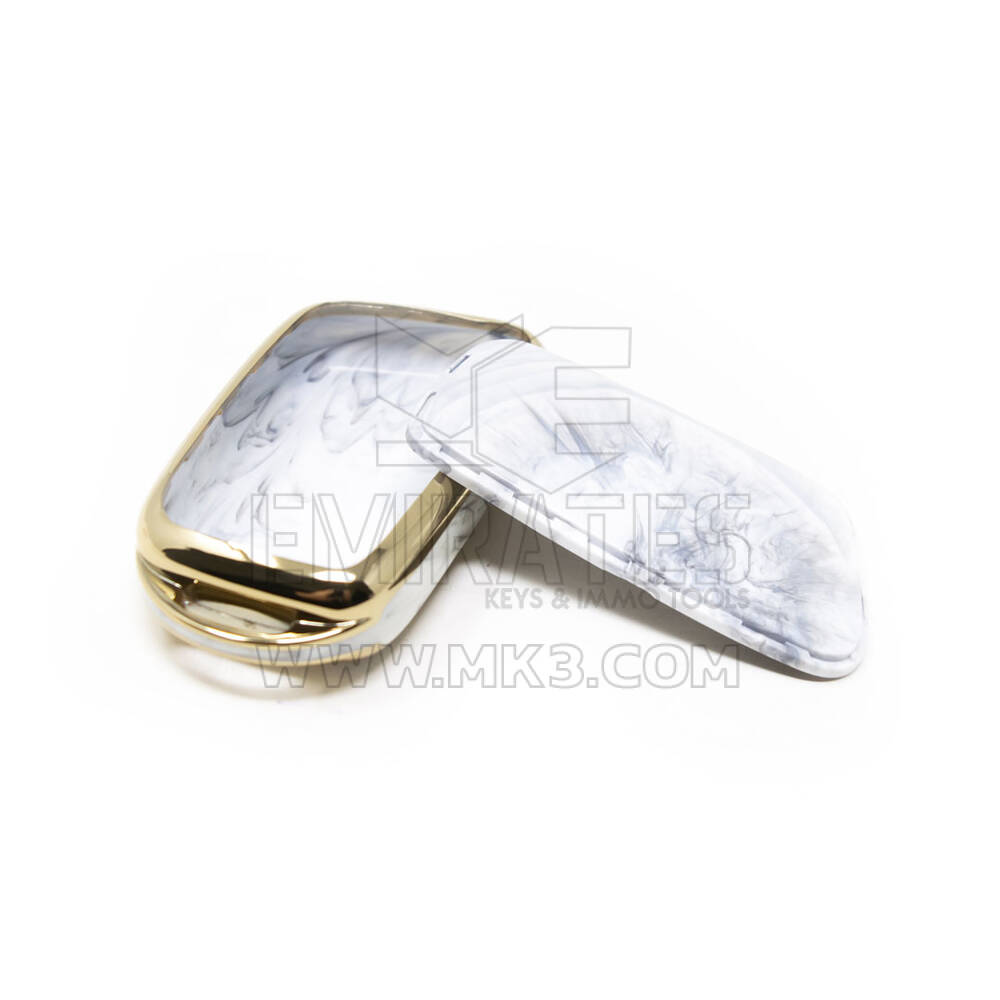 New Aftermarket Nano High Quality Marble Cover For Chery Remote Key 3 Buttons White Color CR-B12J | Emirates Keys