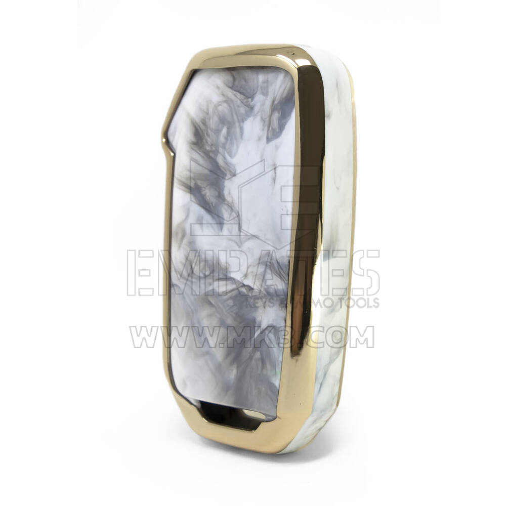Cover Nano Marble per chiave telecomando Kia 5B Bianco KIA-C12J5 | MK3
