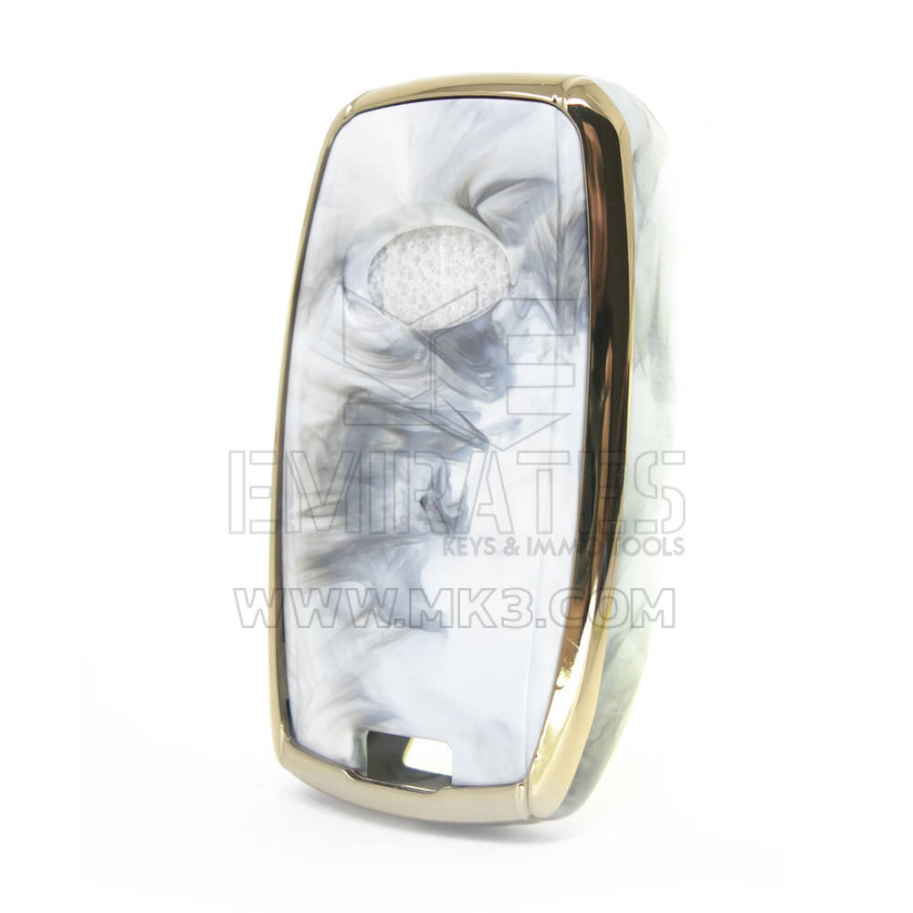 Cubierta Nano Marble Para Llave Remota Kia 5B Blanco KIA-D12J5 | MK3