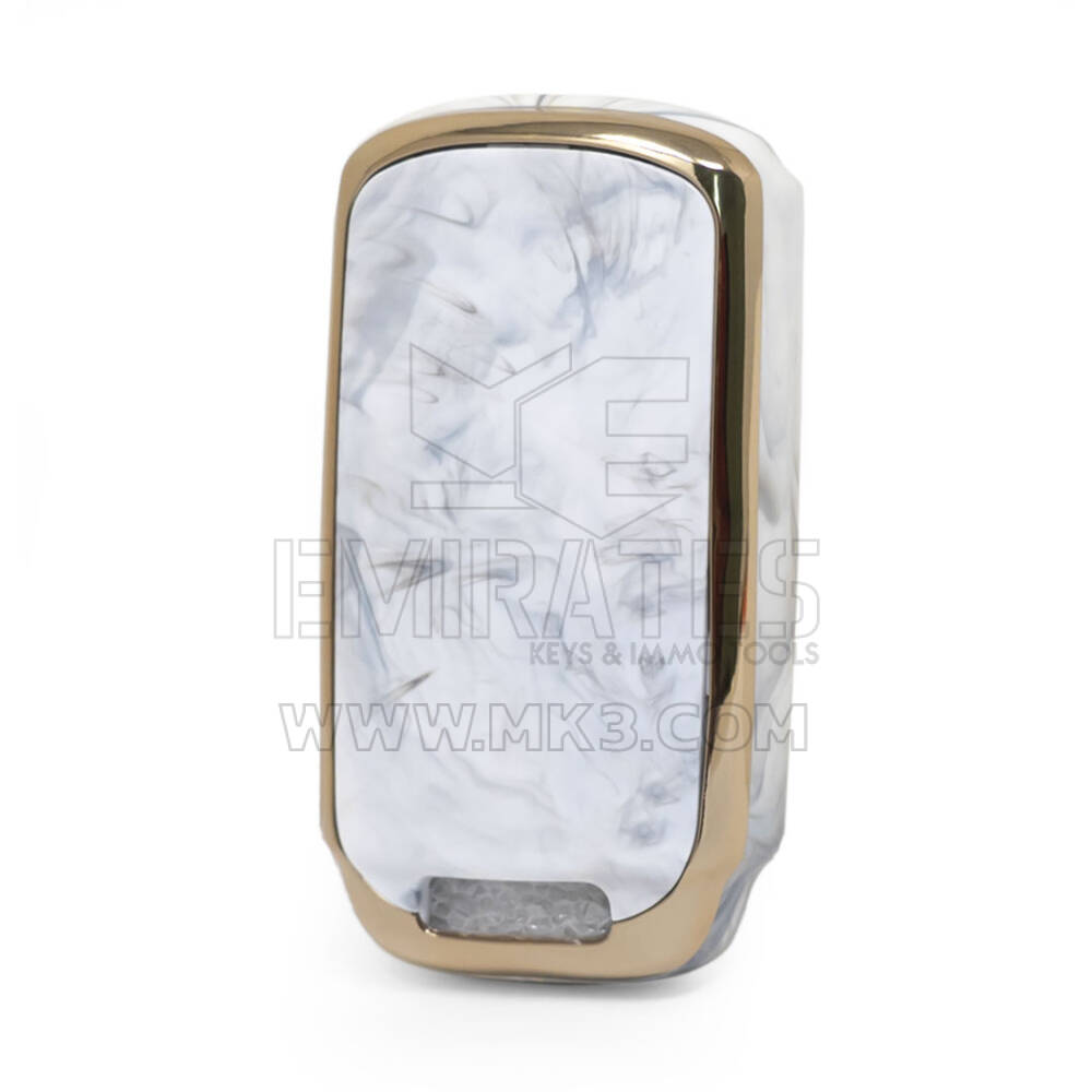 Nano Marble Cover For Kia Remote Key 4B White KIA-M12J4A | MK3
