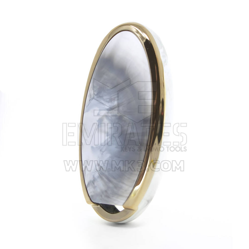 Cubierta Nano Marble Para Llave Remota Nissan 2B Blanco NS-A12J3C | MK3