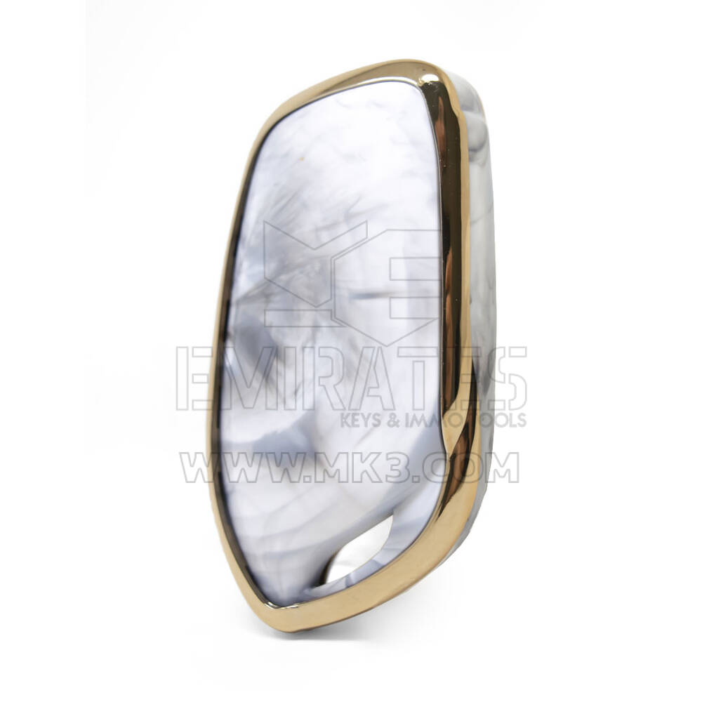 Couvercle en marbre Nano pour clé télécommande Roewe 3B blanc RW-B12J | MK3