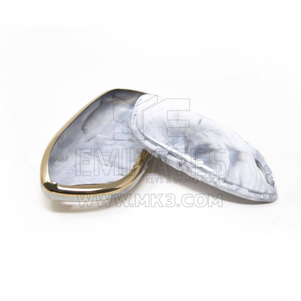 New Aftermarket Nano High Quality Marble Cover For Roewe Remote Key 3 Buttons White Color RW-B12J | Emirates Keys