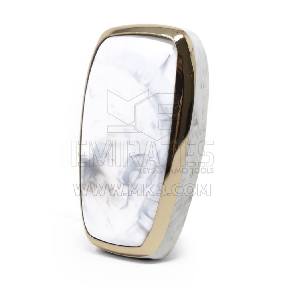 Couvercle en marbre Nano pour clé télécommande Subaru 4B blanc SBR-A12J | MK3