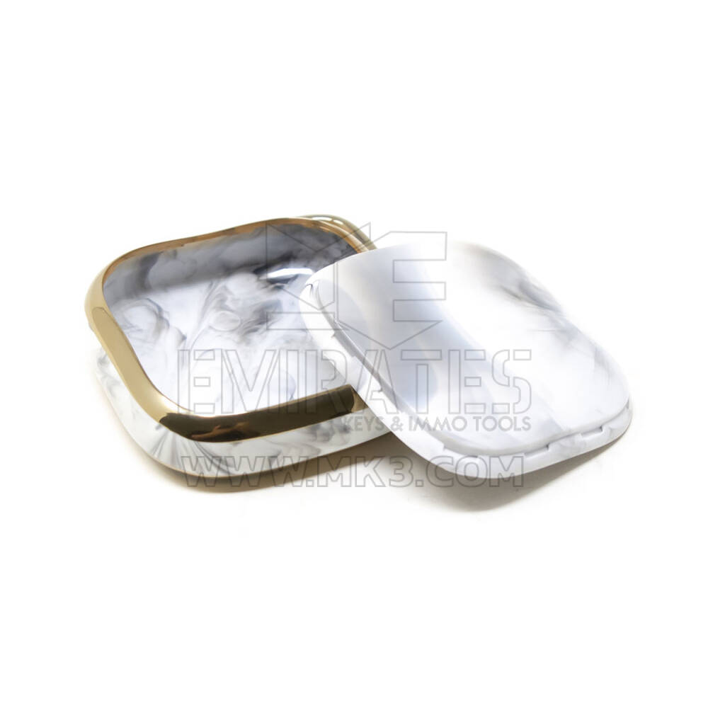 New Aftermarket Nano High Quality Marble Cover For Wuling Remote Key 3 Buttons White Color WL-E12J | Emirates Keys