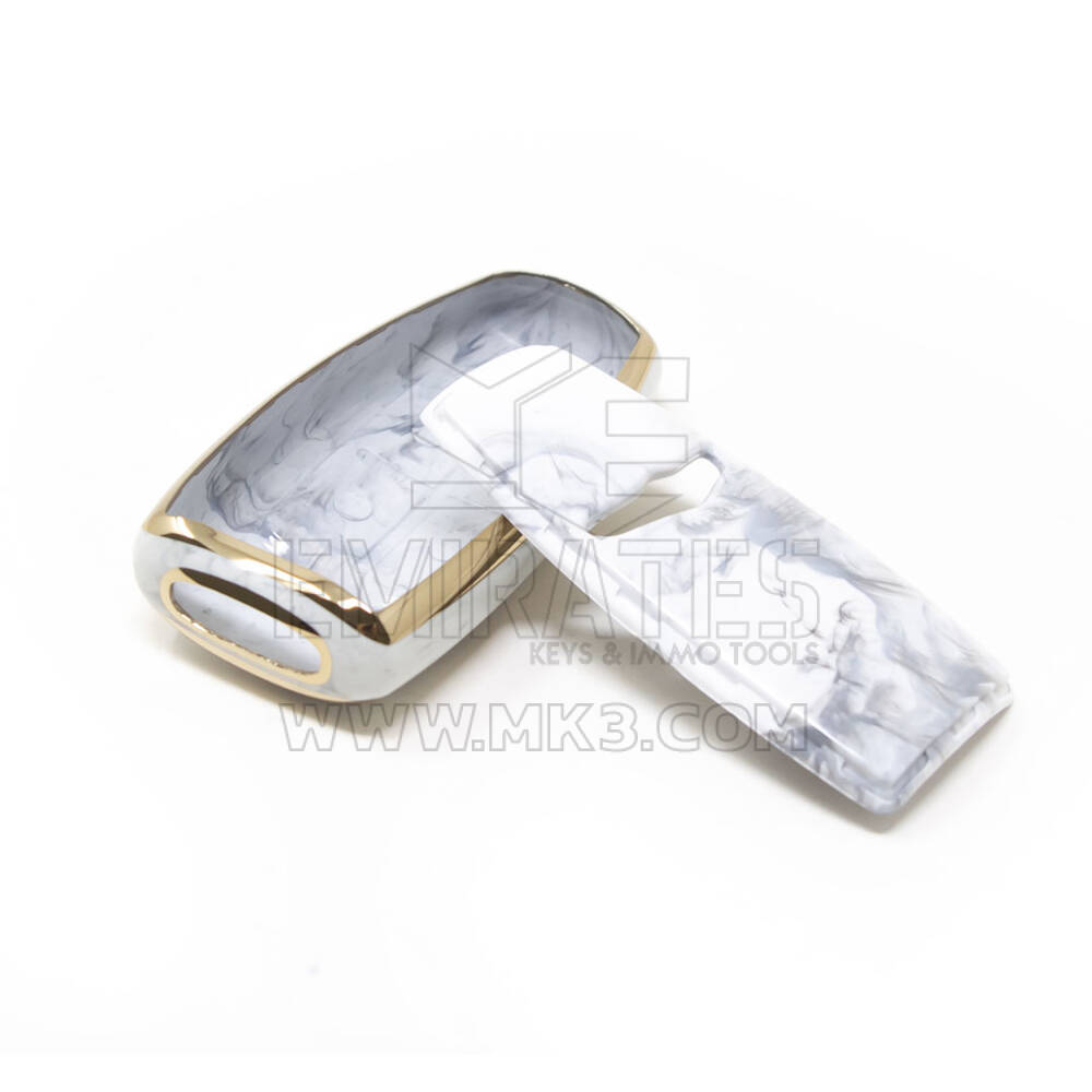New Aftermarket Nano High Quality Marble Cover For Hyundai Remote Key 4 Buttons White Color HY-I12J4A | Emirates Keys