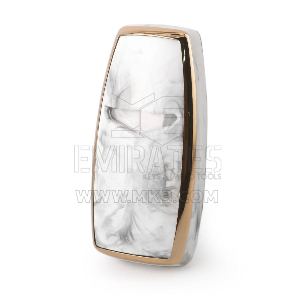 Couvercle en marbre Nano pour clé télécommande Hyundai 4B, blanc HY-I12J4B | MK3