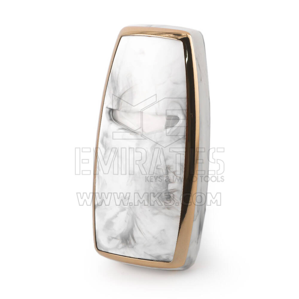 Nano Marble Cover For Hyundai Remote Key 4B White HY-I12J4B | MK3