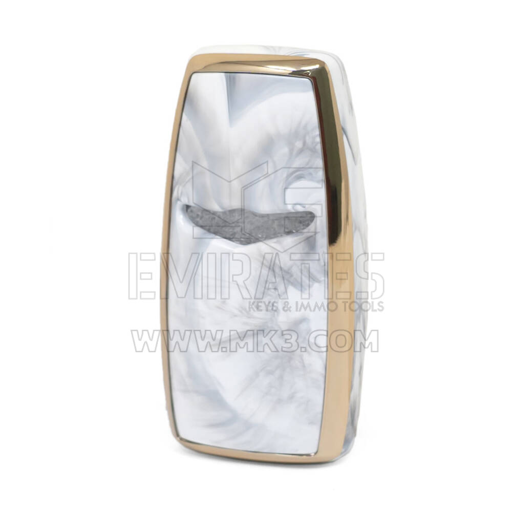 Nano Marble Cover For Hyundai Remote Key 8B White HY-I12J8A | MK3