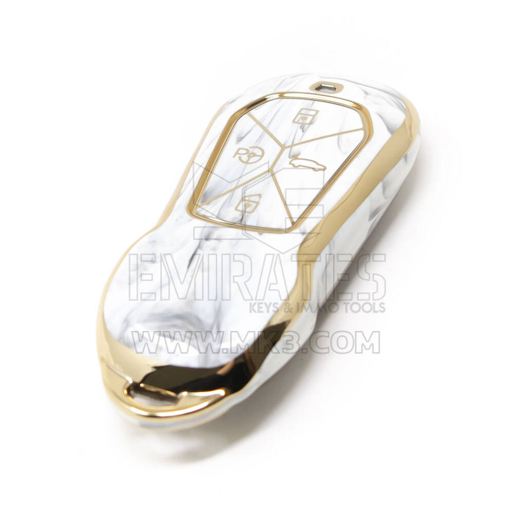 Yeni Satış Sonrası Nano Yüksek Kaliteli Mermer Kapak Xpeng Uzaktan Anahtar 4 Düğmeler Beyaz Renk XP-C12J | Emirates Anahtarları