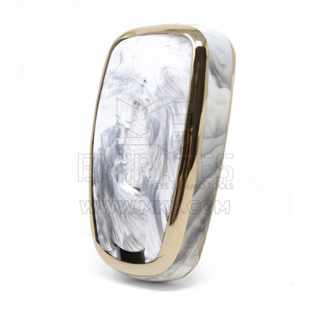 Cover Nano Marble Chiave telecomando Chevrolet 4B Bianca CRL-B12J4A | MK3